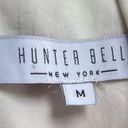 Hunter Bell White Noah Dress Pockets Collared Cotton Mini Swing Dress  Medium Photo 13