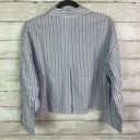 Everlane  The Woven Striped Cotton Pajama Top Size Small Photo 3