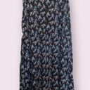 DOUBLJU Maxi Skirt in Floral Blue Photo 1