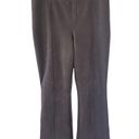 Spanx  Faux Suede Flare/Bootcut Chocolate Brown Pant Photo 2