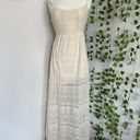 Hollister Cream Lace Bohemian Maxi Dress Photo 3