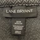 Lane Bryant  Classic Herringbone Black Trouser Pants Photo 9