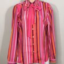 Isaac Mizrahi Isaac Mizarahi stripe shirt. NWT Photo 4