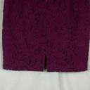 CAbi  Sheer Burgundy Lace BalletCore Party Event Pencil Skirt NWOT Photo 5