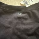 Koral Activewear Leggings & Crop Top Set Medium Poly Chrome w/ Black Crescent Lounge Set Photo 1