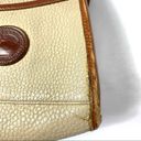 Dooney & Bourke  Vintage Cream Leather Little Lock Bag Photo 4