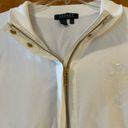 Ralph Lauren Lauren  White Lounge Jacket RL Logo Crest Vintage Acapulco NWT 2X Photo 13