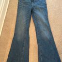 American Eagle Next Level Stretch Blue Bell bottom Jeans Photo 1