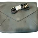 Mark and Graham ZOE LEATHER LAPTOP CROSSBODY in Gray Lux1** Photo 1