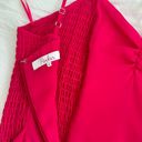 Parker NWOT  Hot Pink Ruched Mini Dress Photo 1