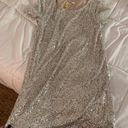 BB Dakota By Steve Madden Silver Dress Photo 1