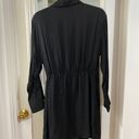 H And M Wrap Silk Dress Size M Photo 2