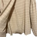 Ava James  striped open back long sleeve shirt size xl Photo 7