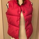 American Eagle AEO || Pink/Brown reversible puffer vest Photo 0