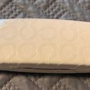 Coach  White Embossed C Eyeglass/Sunglass Case Photo 0