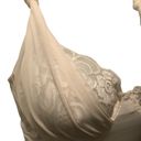 Frederick's of Hollywood VTG Frederick’s of Hollywood Ivory Ruched Chemise Neglige M Lacey Sexy Croquette Photo 2