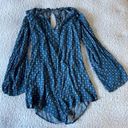 Honey Punch  medium blue romper Photo 0