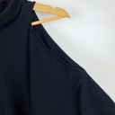 NWT Marella Indira Cold Shoulder‎ Black Turtleneck Sweater Size XL Photo 4