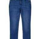 J.Jill  Denim Womens 6 Authentic Fit Slim Ankle Dark Wash Jean Photo 0