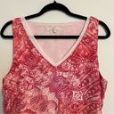 Violet+Claire  Paisley Print V-neck Layered Tank - Size L Photo 1