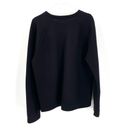 Alexander Wang T BY  Scuba Black Pullover Crewneck Sweatshirt Photo 4