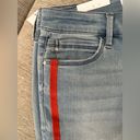 Skinny Girl NWT  Red Embroidered Stripe Jeans 27 Photo 2