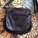 Perlina Snake Skin Leather Crossbody Bag Photo 1