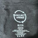 Project Karma  Women's Black Long Sleeve Graphic Crew Neck Sweat Shirt Sz M Photo 4