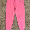 PINK - Victoria's Secret PINK Victoria’s Secret Jogger Sweatpants Large Pink Photo 0