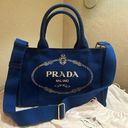 Prada  Canapa Small with Sling Photo 0