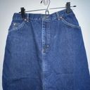 Lee Vtg 70s 80s  Womens Denim Blue Jean Skirt Jr Size 13 USA Granny Cottage Core Photo 1