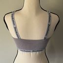 Juicy Couture Gray and White Cut-Out Sports Bra. Fits a Medium to Large. Photo 2