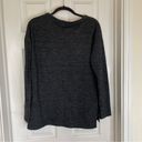 James Perse  Wool Blend Pullover Sweater Grey Crew Neck Dolman Sleeve Size Medium Photo 5