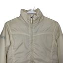 Burton Helsinki Botanical Winter Cream Snow Jacket Small Full Front Zip Pockets Photo 1