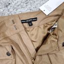 Guess  Faux Suede High Rise Cargo Pocket Shorts Size Small Belted Brown Tan Photo 3