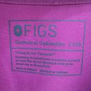 FIGS  WXXSW1003 Rafaela Bright Fuchsia PO#3117 Oversized Scrub Top Size XXS Photo 9