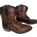 Dingo Vintage  Brown Genuine Leather Embroidered Boho Coastal Cowgirl Boots 6 Photo 0