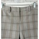 BCBGMAXAZRIA  Women's Plaid Stripe Bermuda Shorts Gray Size 4 Photo 4