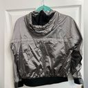 Zyia  Active Full Zip Lightweight Silver Galaxy hoodie Jacket size XS. Photo 8