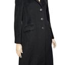 Cinzia Rocca Women’s Size 8 Black Wool Notched Collar Classic Coat Photo 3