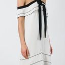 Proenza Schouler NWT.  Off-the-shoulder bow crepe mini dress Photo 8