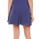 Parker NWT  Royal Blue V Neck Tie Front Dress Knee Length Brand New Photo 1