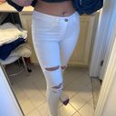 American Eagle  White Ripped Jeans Photo 2