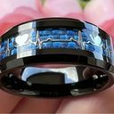 Unisex 8MM Multicolor Stainless Steel Ring 9 Photo 2