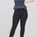 Spanx The Perfect Pant Petite High Rise Stretch Ankle Length 4-Pocket Black Photo 0