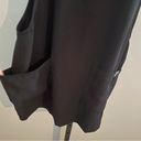 Mango  Casual Black Pinafore Dress Size 4 Photo 1