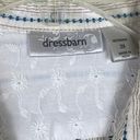 Dress Barn  White Striped Pattern Long Sleeve Button Up Shirt Size 2X Photo 3