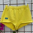 Lounge SMFK Shorts Womens Small Yellow Streetwear Sweatsuit Casual  Photo 0