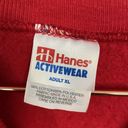 Hanes  Activewear Sledding Made In USA Ugly Christmas Sweatshirt Size XL Photo 4