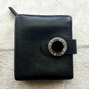 Authentic BVLGARI Black Leather Bifold Wallet Photo 0